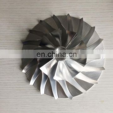 supercharger 91.00/167.30mm 9+9 blades high performance Billet/milling/aluminum 2618 compressor wheel for Paxton Novi 2000