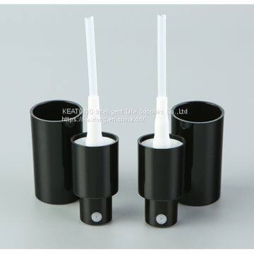18mm 20mm 22mm 24mm Neck Wholesale Black&Gold&Solver Color Plastic Hand Press Type Essential Oil Mist Sprayer photo-3