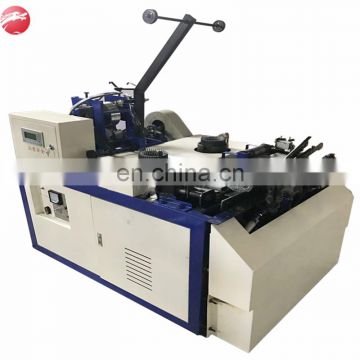 Double needle stainless steel  mesh scourer making machine/ galvanized wire mesh scourer machine