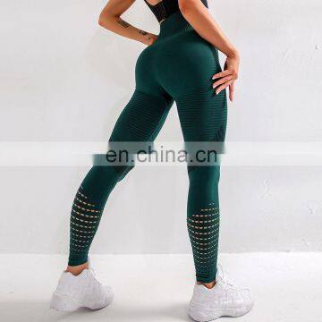 Custom Gym Wear Legging Manufacturer Sport Women Highwaist Leggings Butt Lift Yoga Pants Nylon Spandex Leggings photo-4