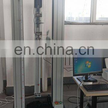 ASTMD 412 Big Stroke Extensometer Plastic Sheet Tensile Testing Machine photo-4