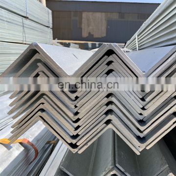 Galvanised steel angle iron standard sizes and thickness steel angle bar