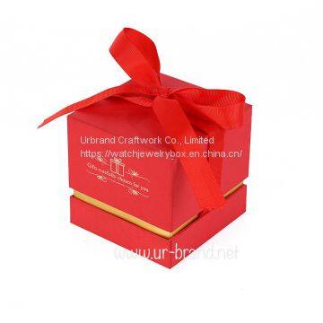 Custom Large Luxury Sets Ribbon Paper Packaging Gift Box Square Box Gift Box photo-3