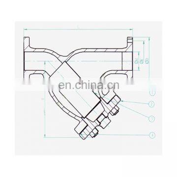 Hot Selling New Cost-Effective Durable High Temperature Resistance Standard Cast Iron Y Type Strainer