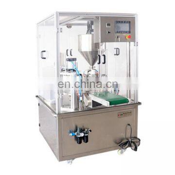 Paste /liquid filling and foil film sealing machine