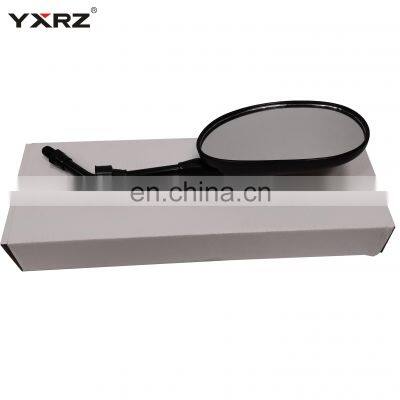 Universal 22mm Handlebar Flat Convex Glass Right Left Side Fitment HERO SPLENDOR Wide Angle Rearview Motorcycle Mirror photo-4