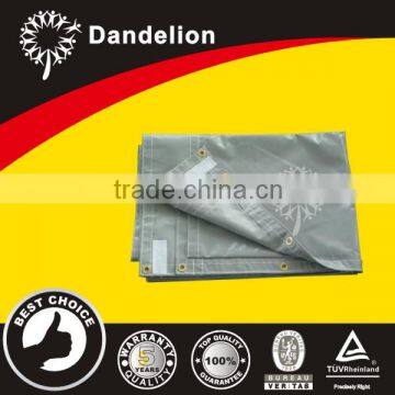 durable tear defiant sound proof poly tarp for machine cover