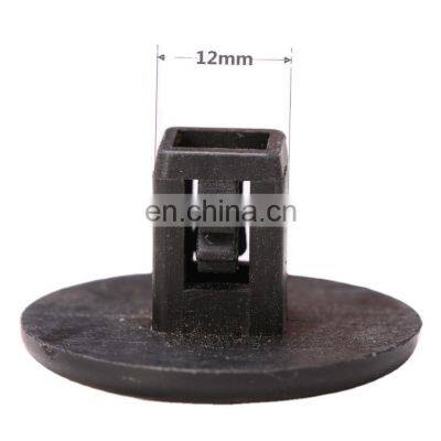 Automotive Plastic Fasteners black Ceiling Rivet Clip auto panel clip