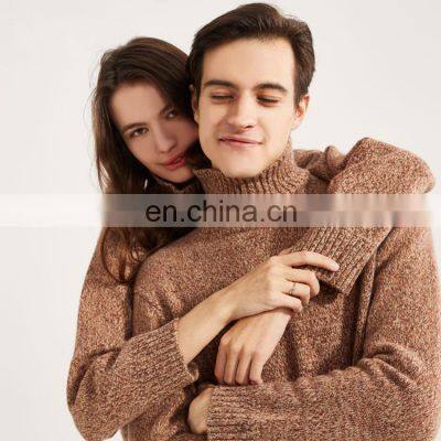 Thick Custom Cashmere Wool Women and Men Pullover Sweater for Couples