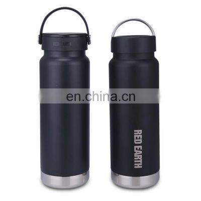 Portable 750 ml stainless steel vacuum flask insulated drinking water bottle