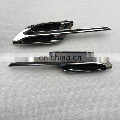 FENDER GRILLE 3W3 853 683/684 FOR BENTLEY CONTINENTAL GT 2016-2018 CHROME SIDE VENTS photo-3