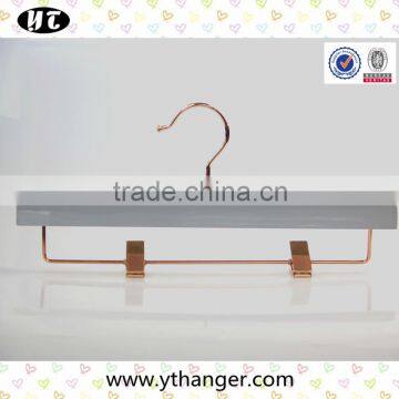 White Wooden Hanger and Pants Hanger for Luxury Garment photo-6