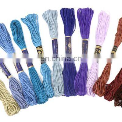 cheap good quality chinese embroidery thread cross stitch 26s/2