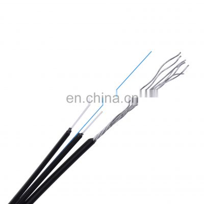 FTTH Drop Cable  GJXH/GJFXH /GJYXH/GJYFXH Single Mode SM G657A 2 Fibers indoor/outdoor FTTH drop cable