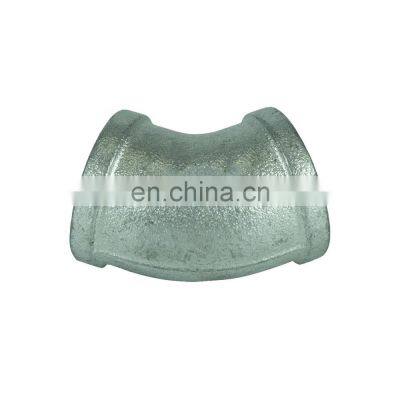 DKV hot dipped galvanized and malleable cast iron pipe fitting Male NPT thread pipe fitting male female threaded 45 degree elbow