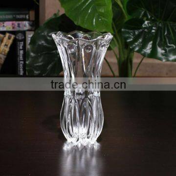Different Fancy Patterns and Different Sizes Transparent Glass Vase Quality Choice photo-5