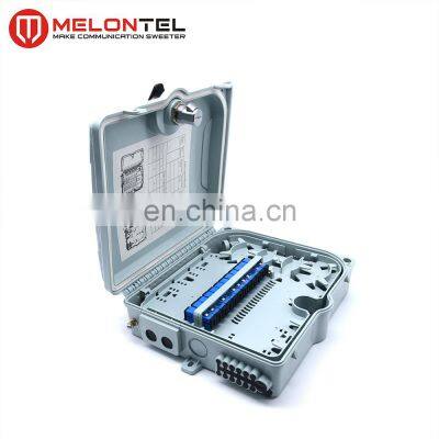 MT-1418 Wall mount type outdoor ip68 waterproof fiber optic terminal box for FTTH drop wire