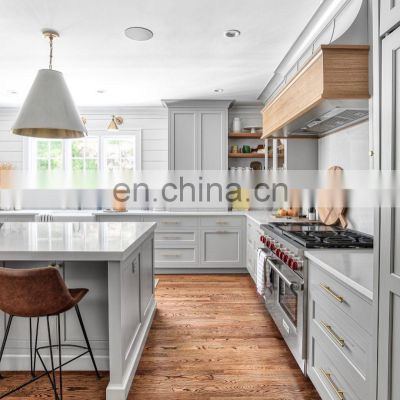 CBMMART Customized Kitchen cabinet furniture Solid Wood Kitchen Cabinets