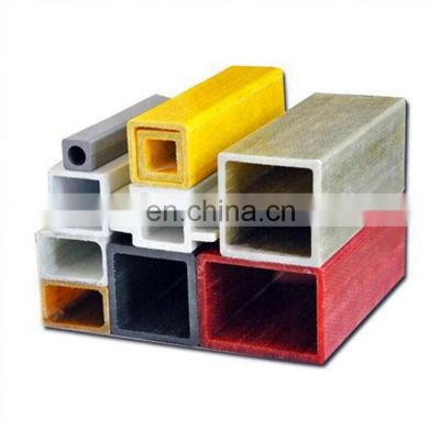 UV Resistant GRP Rectangular Tube, FRP Rectangular Tube, Fiberglass Rectangular Tube