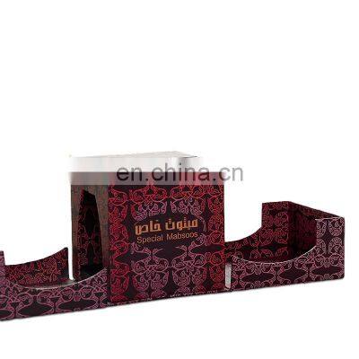 4 Wall Opening 100ml Empty Perfume Roller Bottle Packaging Bulk Christmas Perfume Sample Storage Box