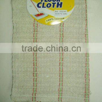 Cotton floor cloth