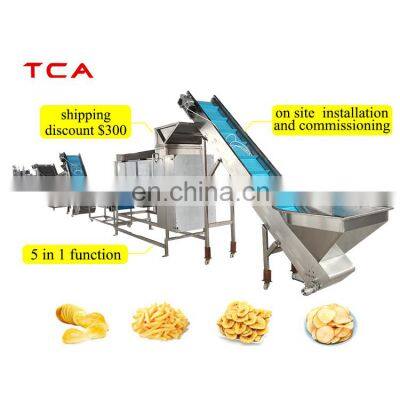 TCA Gold supplier automatic frozen french fries production line