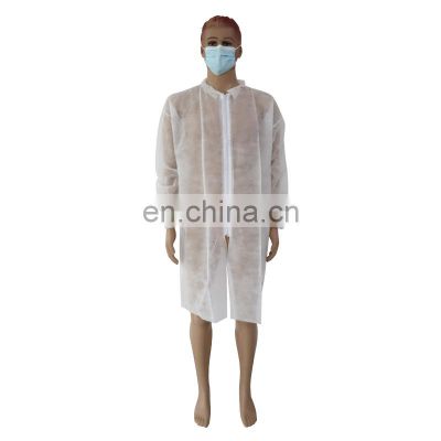 long sleeve lab coat disposable PP non woven jackets