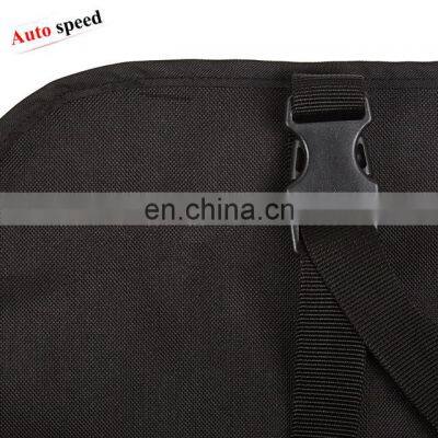 Black Waterproof Car Back Bench Seat Cover Protector for Pets photo-3