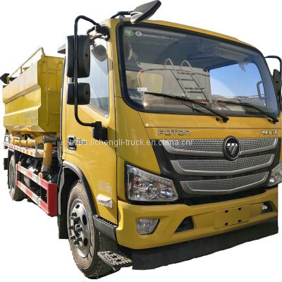 Foton sewage suction truck AUMARK 10000 liters cleaning and sewage suction truck