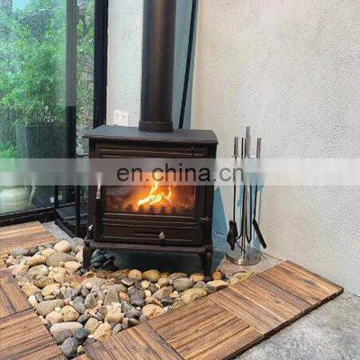 Real Fire Wood-Burning Home Rural Heating Cast Iron European-Style American Villa Homestay Living Room Heating Stove Fireplace