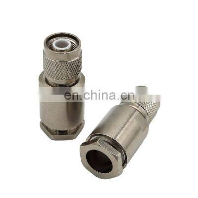 RF Coxia Connector TNC Plug Male Clamp For RG213 RG214 RG216 RG8 Cable Connectors