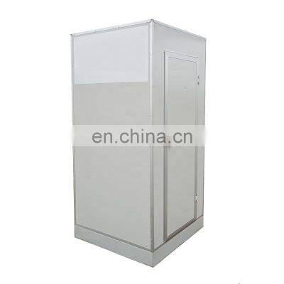 Two Rooms Trailer Toilet Caravan/ new design plastic outdoor public mobile portable toilet