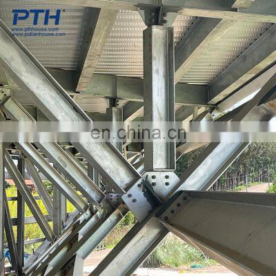 Industrial Great Boss Customized Museum Workshop Shed Big Prefab House Steel Structure Warehouse