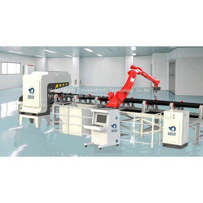 Material online identification and gripping robot for mining belt transport system material removal robot Foreign Object Removal Robot  Robotic Manipulator