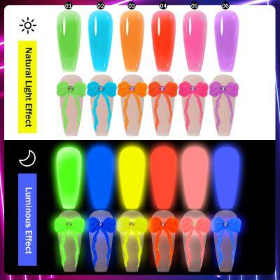 Nail extension glue, hand pinch, luminous nail carving glue, shapeable phototherapy glue wholesale