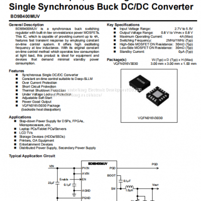 BD9B400MUV-E2 DC-DC power chip ROHM original stock