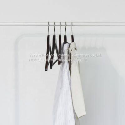 Promotion Wholesale Wooden Clothes Hangers With Bar Vintage Suit Hanger photo-3