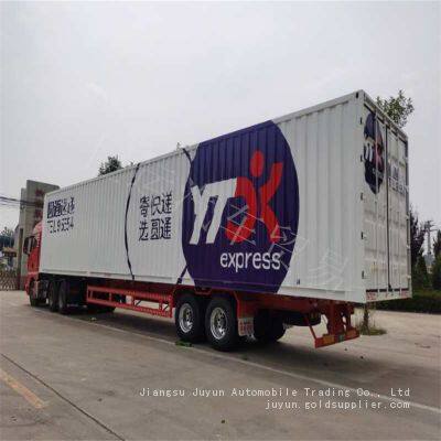 Container Semi-trailer Box Semi-trailer Logistics Transportation Semi-trailer photo-3