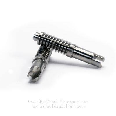 Hobbed Worm Gear, Automotive Engine Worm Shaft photo-4