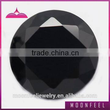 loose black spinel gemstone