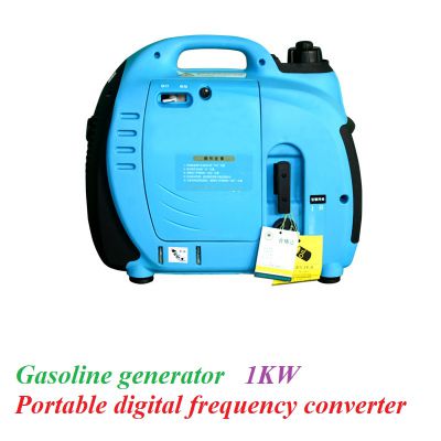 Portable digital frequency converter for gasoline generator