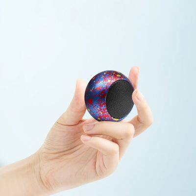 Promotion Wholesale TWS Metal Mini Type-C Wireless Portable Cute Tiny Bocinas Bluetooth Speaker With Logo And Color Customizable photo-1