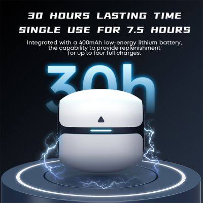 Wireless Earbud Bluetooth 5.3 Headphones NEW 30H Ear Buds Bass Stereo Earphones 45Ms Noise Cancelling Earbud for Android iOS