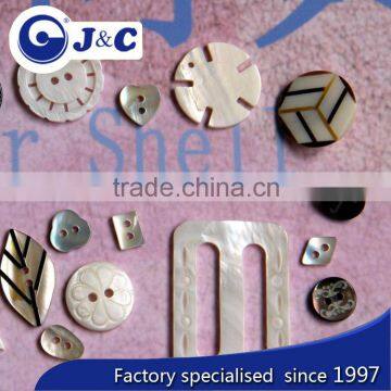 Manufacture Ornamental River Shell Buttons photo-2