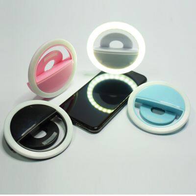 iSHINE круглая светодиодная лампа для блоговых селфи, круглый свет RGB, стильный, недорогой