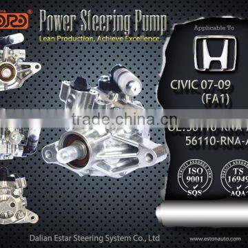 Steering Pump For HONDA CIVIC FA1 2007~2009 56110-RNA-A01 56110-RNA-A02