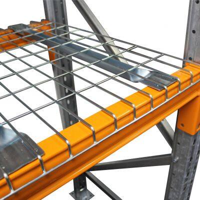Heavy Duty Durable Zinc Warehouse Waterfall Steel Wire Mesh Decking