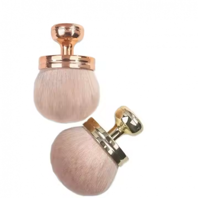 Luxury Beauty Items Nail Dust Remove Big Powder Brushes With Diamond Makeup Brushes Customized