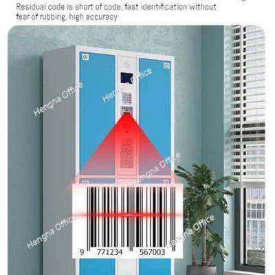 Multi-Drawer E-Locker with Digital Control and Barcode System | Customizable Storage for Offices and Corporate Campuses