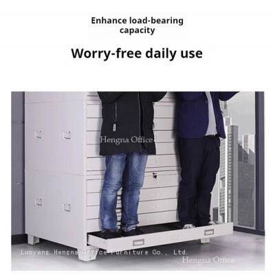 Armario de llaves de alta resistencia con plan arquitectónico, cerradura de acero y manijas duraderas – Mejor solución para almacenar documentos de gran formato photo-3